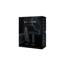 Подарунковий набір – Silver Delights Collection – вакуумний стимулятор Womanizer Premium + вібропуля We-Vibe Tango