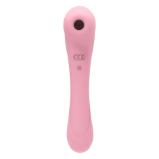Подвійний вібратор – Femintimate Daisy Massager Pink – вакуумний кліторальний стимулятор + вібратор