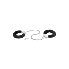 Поножі Fetish Tentation Adjustable metal and fur ankle cuffs