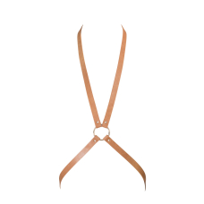 Портупея Bijoux Indiscrets MAZE – 8 Harness Коричневий, екошкіра