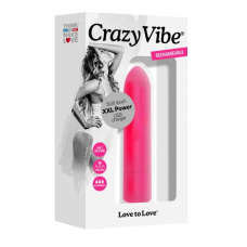 Потужна віброкуля Love To Love Crazy Vibe – тревел вібратор із 10 режимами вібрації, та довжиною 9 см