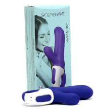 Потужний вібратор-кролик Satisfyer Vibes Magic Bunny – з двома моторами, медичний силікон, 12 режимів вібрації