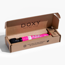 Потужний вібромасажер – DOXY Die Cast 3R Hot Pink, перезаряджуваний, з металевим корпусом