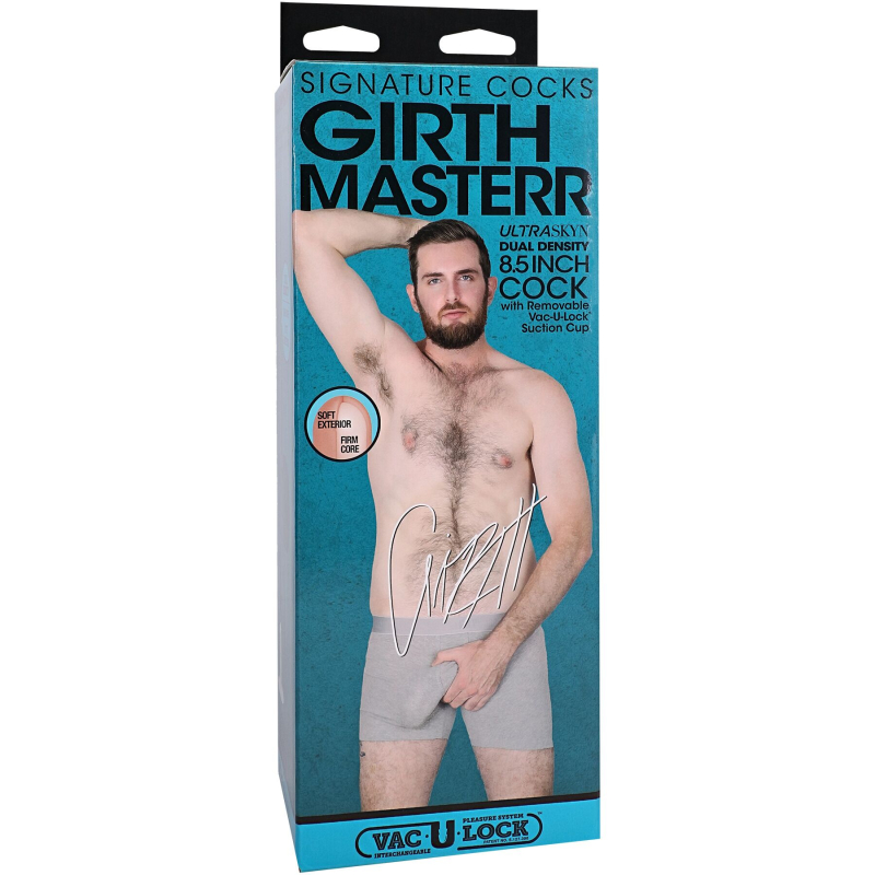 Реалистичный фаллоимитатор на присоске Doc Johnson Signature Cocks Girthmasterr – 21.6 см