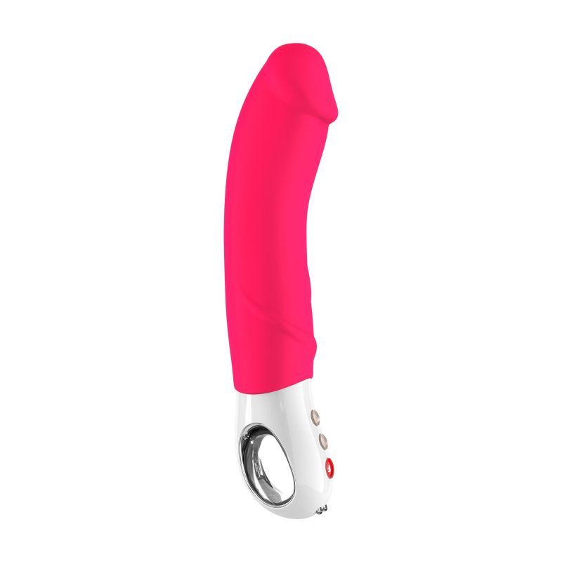 Розовый вибратор для точки G – Fun Factory BIG BOSS Pink – 6 режимов и 6 скоростей вибрации