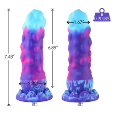 Силіконовий дилдо Hismith Silicone HSA138, Monster Series, довжина 19 см