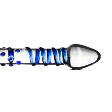 Скляний дилдо Gildo Glass Dildo No. 21, довжина 20.3 см