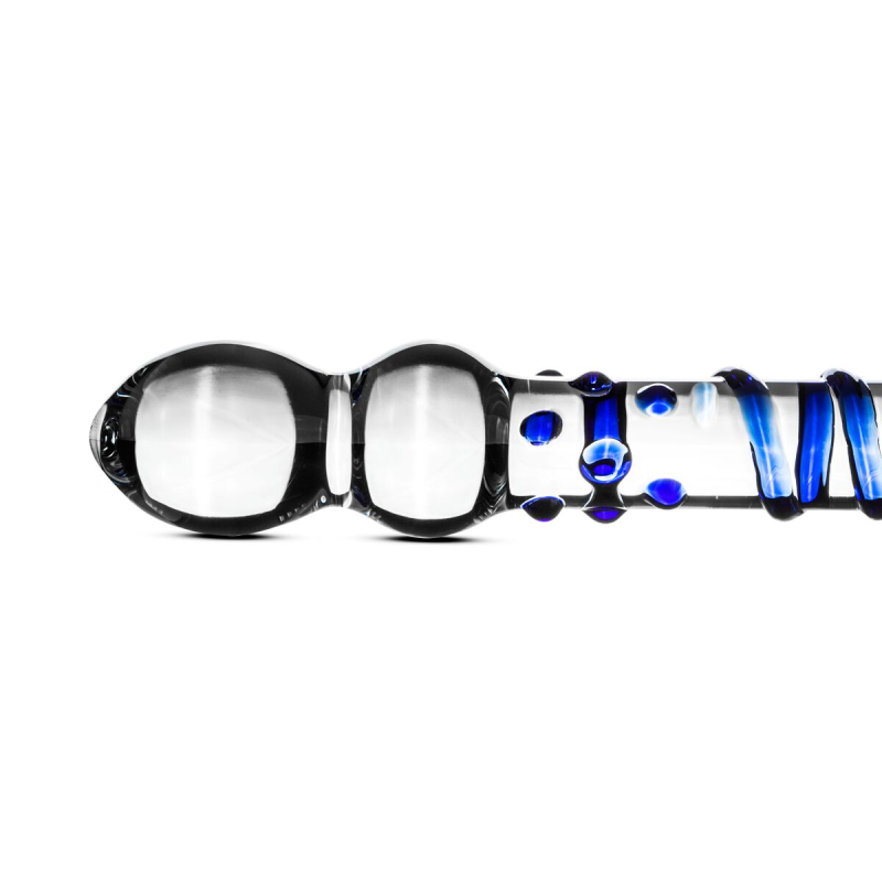 Стеклянный дилдо Gildo Glass Dildo No. 21, длина 20.3 см