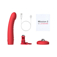 Смарт-міні секс-машина на присосці Lovense Mission 2 – 6500 вібрацій/хв, Touch Sense