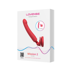 Смарт-міні секс-машина на присосці Lovense Mission 2 – 6500 вібрацій/хв, Touch Sense