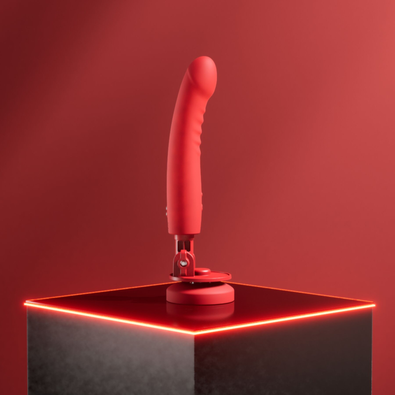 Смарт-міні секс-машина на присосці Lovense Mission 2 – 6500 вібрацій/хв, Touch Sense