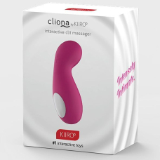 Смарт Міні вібратор – Kiiroo Cliona Purple – інтерактівне керування з телефону на відстані через додаток Cliona