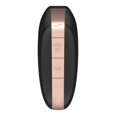 Smart вакуумний кліторальний стимулятор Satisfyer Love Triangle Black з App керуванням на відстані через інтернет