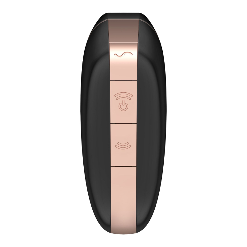 Smart вакуумний кліторальний стимулятор Satisfyer Love Triangle Black з App керуванням на відстані через інтернет