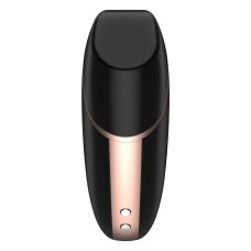 Smart вакуумний кліторальний стимулятор Satisfyer Love Triangle Black з App керуванням на відстані через інтернет