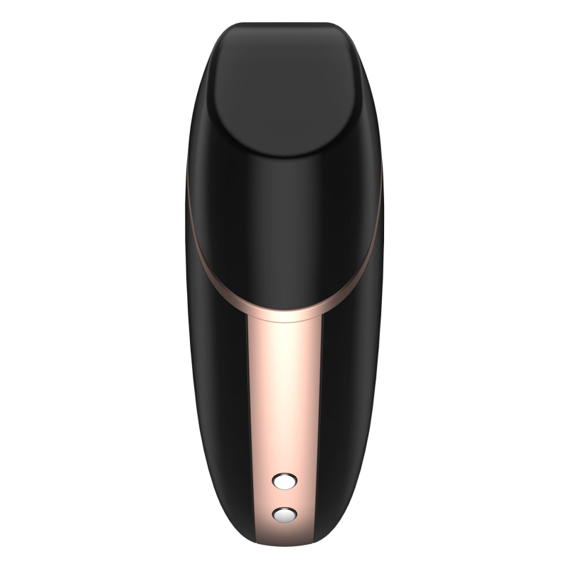 Smart вакуумний кліторальний стимулятор Satisfyer Love Triangle Black з App керуванням на відстані через інтернет