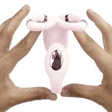 Смарт-вібратор для пар – Adrien Lastic Venus + APP, 10 режимів, можна носити під одягом