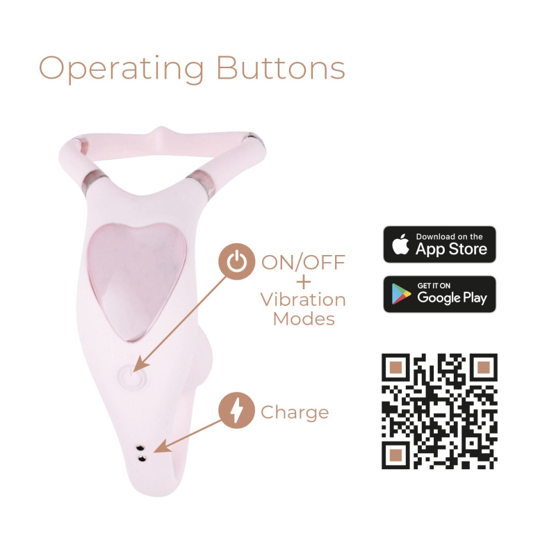 Смарт-вібратор для пар – Adrien Lastic Venus + APP, 10 режимів, можна носити під одягом