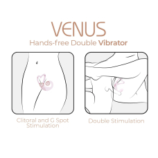 Смарт-вібратор для пар – Adrien Lastic Venus + APP, 10 режимів, можна носити під одягом