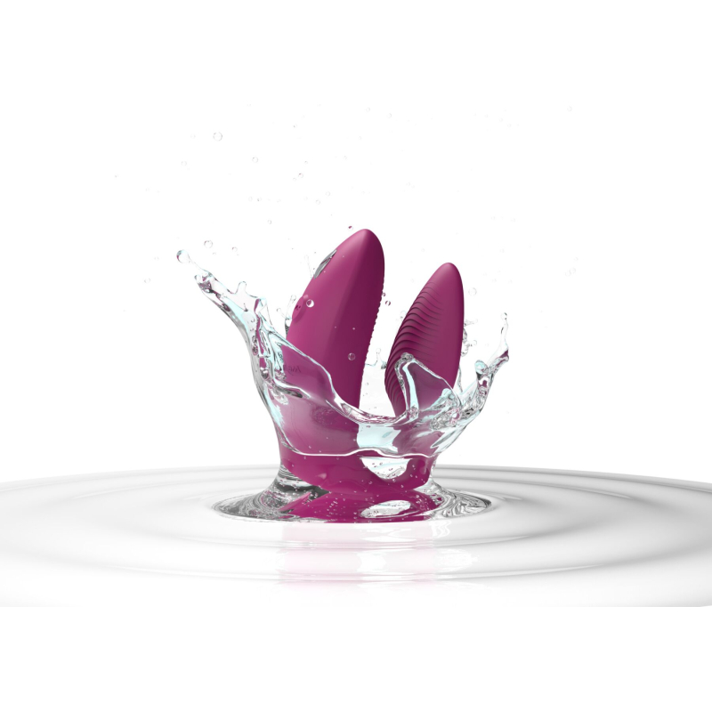 Смарт-вібратор для пар – We-Vibe Sync 2 Rose – 10 віброрежимів, пульт, керування з телефона