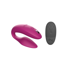 Смарт-вібратор для пар – We-Vibe Sync 2 Rose – 10 віброрежимів, пульт, керування з телефона