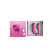 Смарт-вібратор для пар – We-Vibe Sync 2 Rose – 10 віброрежимів, пульт, керування з телефона