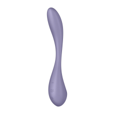 Смарт-вібратор для точки G – Satisfyer G-Spot Flex 5+ Lilac – дистанційне керування з телефона на відстані