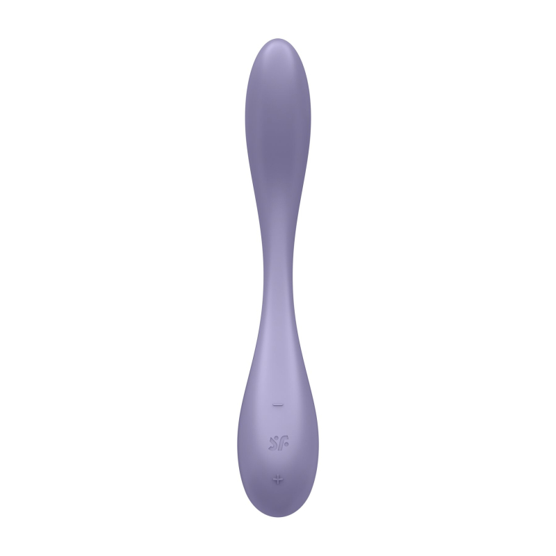 Смарт-вібратор для точки G – Satisfyer G-Spot Flex 5+ Lilac – дистанційне керування з телефона на відстані