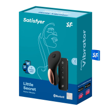 Смарт-вібратор у трусики – Satisfyer Little Secret – пульт керування, додаток Satisfyer Connect, дистанційне керування