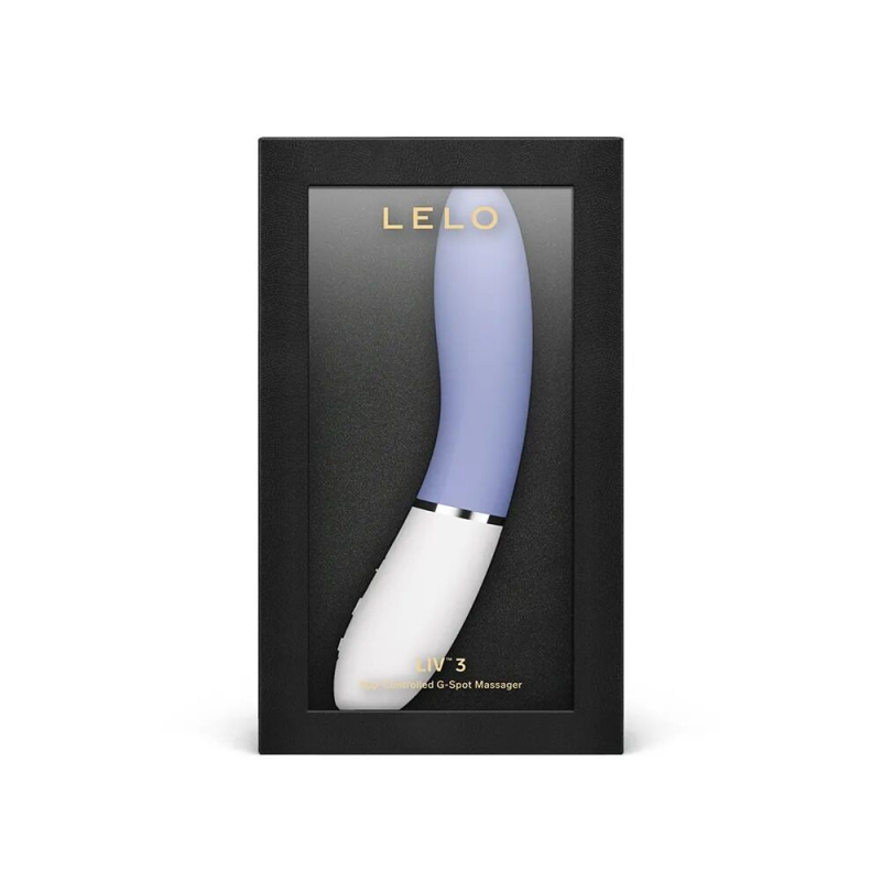 Смарт вібратор вагінальний для точки G LELO Liv 3 Powder Blue, блакитного кольору