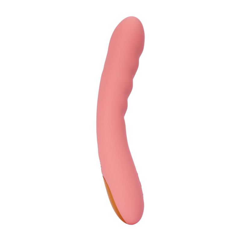 Смарт-вибратор с пульсацией – Svakom Ava Neo Peach Pink – 15 режимов, водозащита, приложение