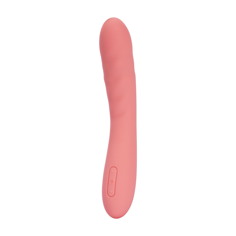Смарт-вибратор с пульсацией – Svakom Ava Neo Peach Pink – 15 режимов, водозащита, приложение