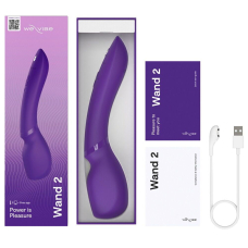 Смарт-вібромасажер – We-Vibe Wand 2 Purple з функцією Smart Silence