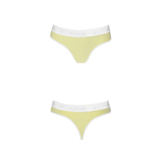 Спортивні трусики–стрінги Passion PS007 PANTIES L, жовтий