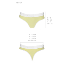 Спортивні трусики–стрінги Passion PS007 PANTIES L, жовтий
