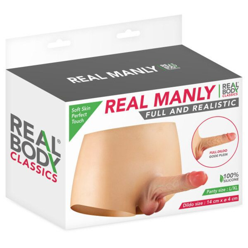 Страпон Real Body – Real Manly full and realistic L/XL