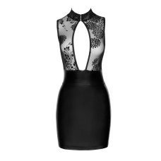 Сукня Noir Handmade F241 Short dress with powerwetlook skirt and tulle top – XL