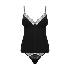 Топ та трусики Obsessive Bella Rou top & panties XL/2XL, топ, трусики