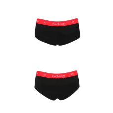 Трусики–шортики Passion PS003 PANTIES L, чорний колір