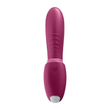 Вакуумний смарт-вібратор – Satisfyer Sunray Berry – 4 положення стовбура, синхронізація зі смартфоном
