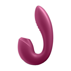 Вакуумний смарт-вібратор – Satisfyer Sunray Berry – 4 положення стовбура, синхронізація зі смартфоном