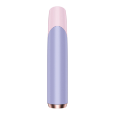 Вакуумний стимулятор – Satisfyer Bold Kiss Violet, магнітна технологія 3D Air Pulse, 30 режимів