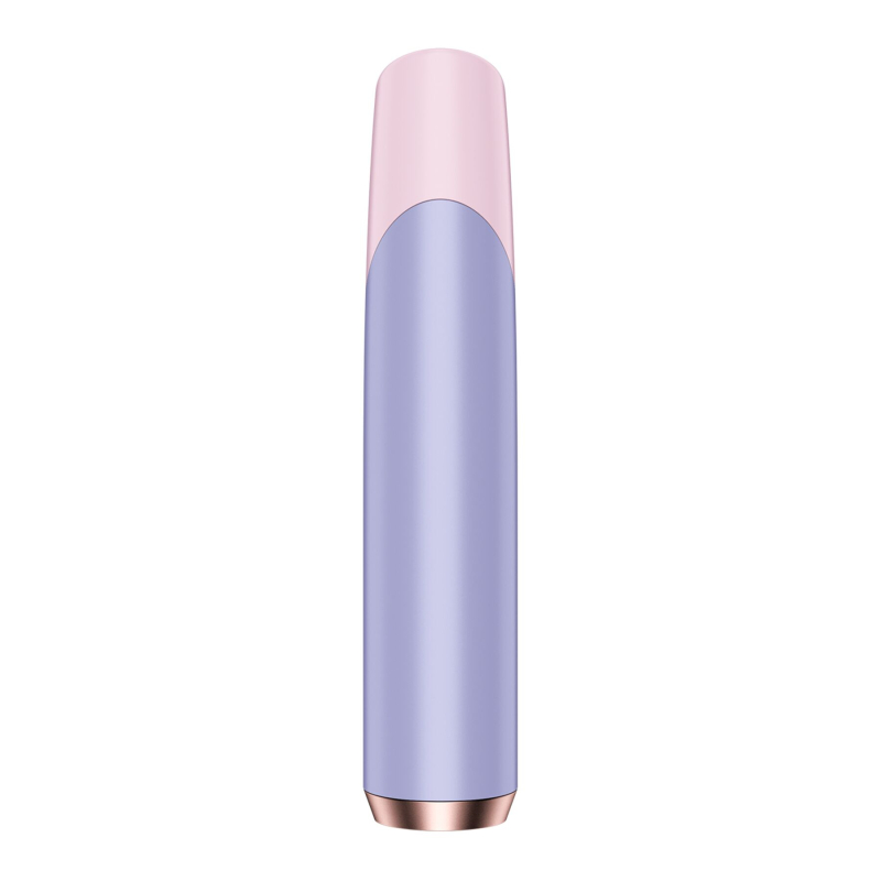 Вакуумний стимулятор – Satisfyer Bold Kiss Violet, магнітна технологія 3D Air Pulse, 30 режимів