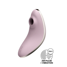 Вакуумний стимулятор + вібратор 2в1 – Satisfyer Vulva Lover 1 Violet – 11 вакуумів, 10 різновидів вібрації