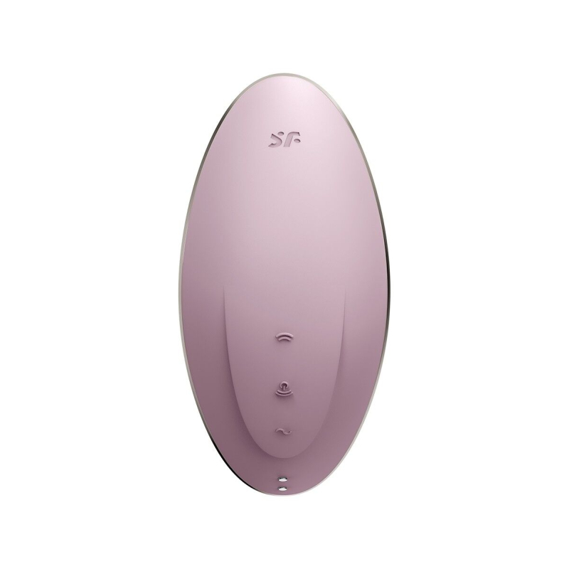 Вакуумний стимулятор + вібратор 2в1 – Satisfyer Vulva Lover 1 Violet – 11 вакуумів, 10 різновидів вібрації