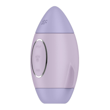 Вакуумний стимулятор з вібрацією – Satisfyer Mission Control Violet – 2 незалежні мотори