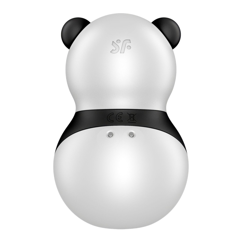 Вакуумный стимулятор с вибрацией – Satisfyer Pocket Panda, 12 вибро-режимов и 11 уровней вакуума