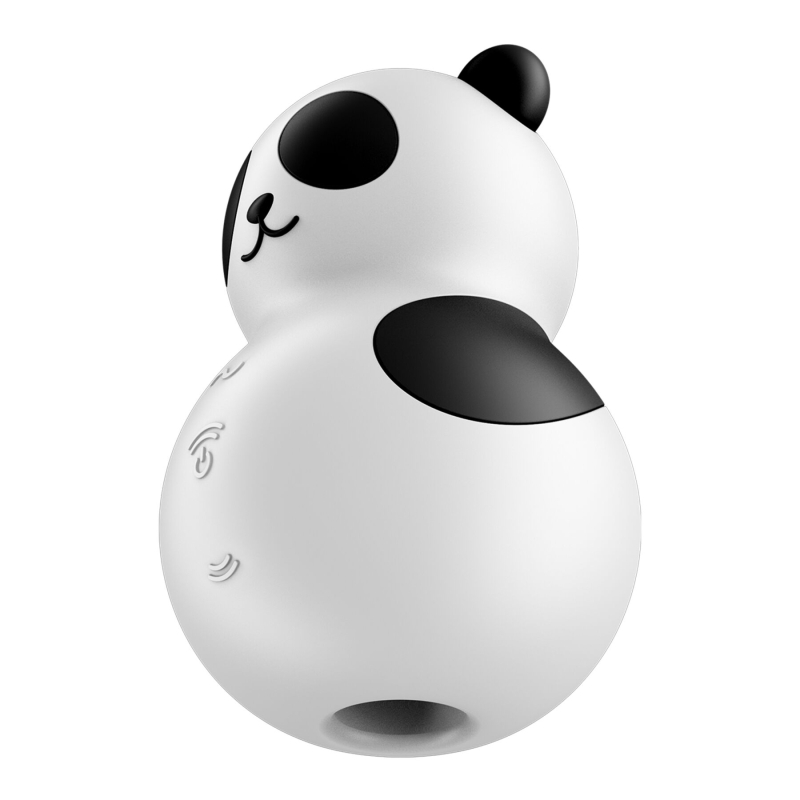 Вакуумный стимулятор с вибрацией – Satisfyer Pocket Panda, 12 вибро-режимов и 11 уровней вакуума