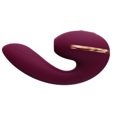 Вакуумний вагінально-кліторальний вібратор – KISTOY Tina Mini Violet – 3 режими вакууму та 10 режимів вібрації