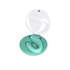 Вібратор для пар – FairyGasm PleasureBerry Green – кейс для зарядки, пульт управління, 10 режимів